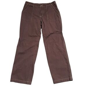 Royal Robbins Womens‎ Canyon Barrel Pant  Size 14/Reg Canvas In Chicory Brown
